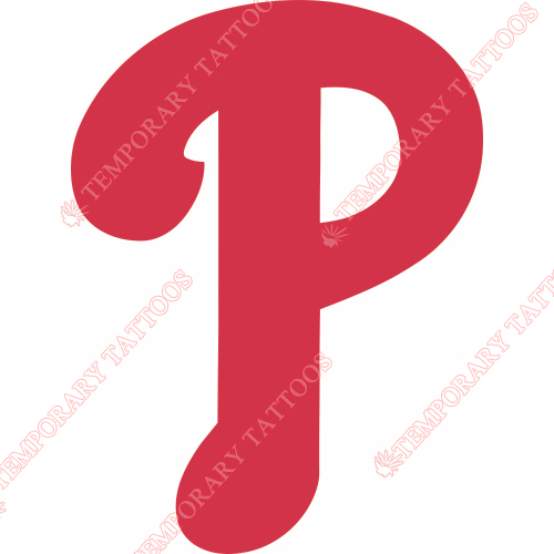 Philadelphia Phillies Customize Temporary Tattoos Stickers NO.1816